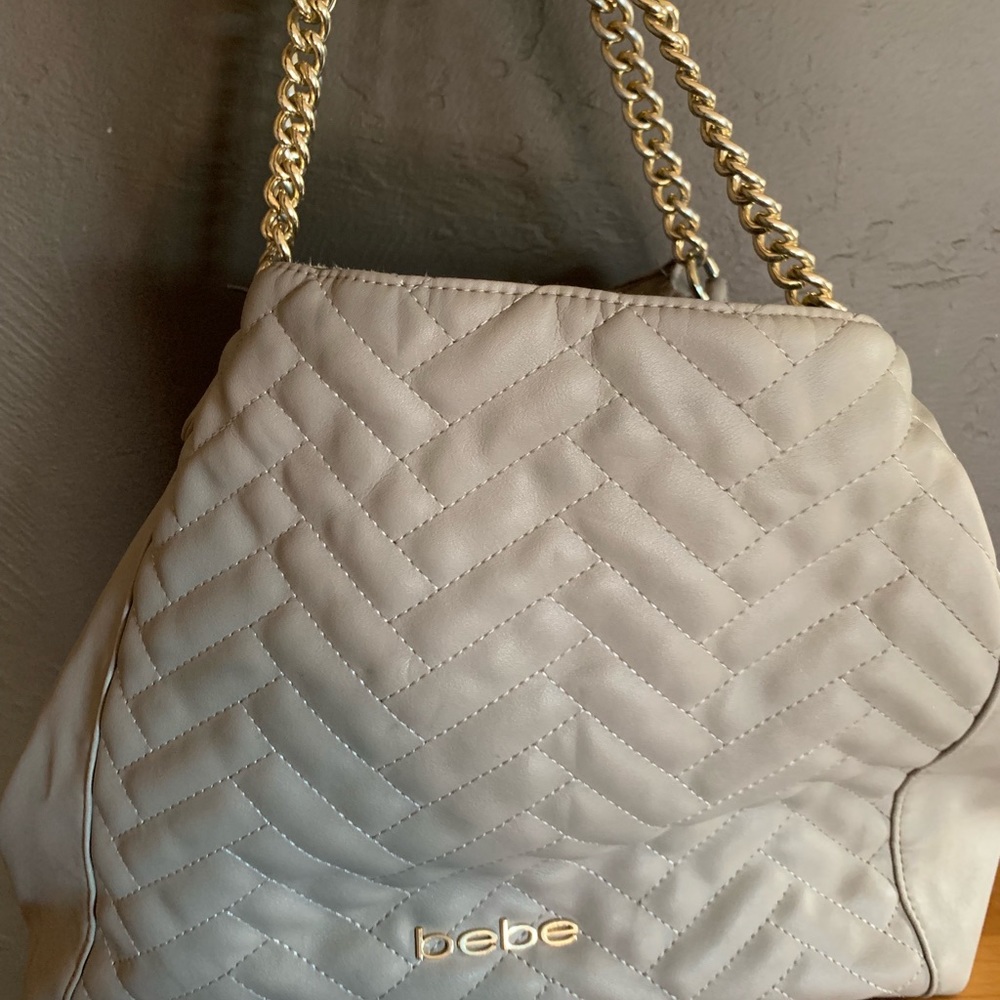 Bebe grey satchel